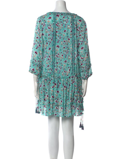 Poupette St Barth Floral Print Mini Dress