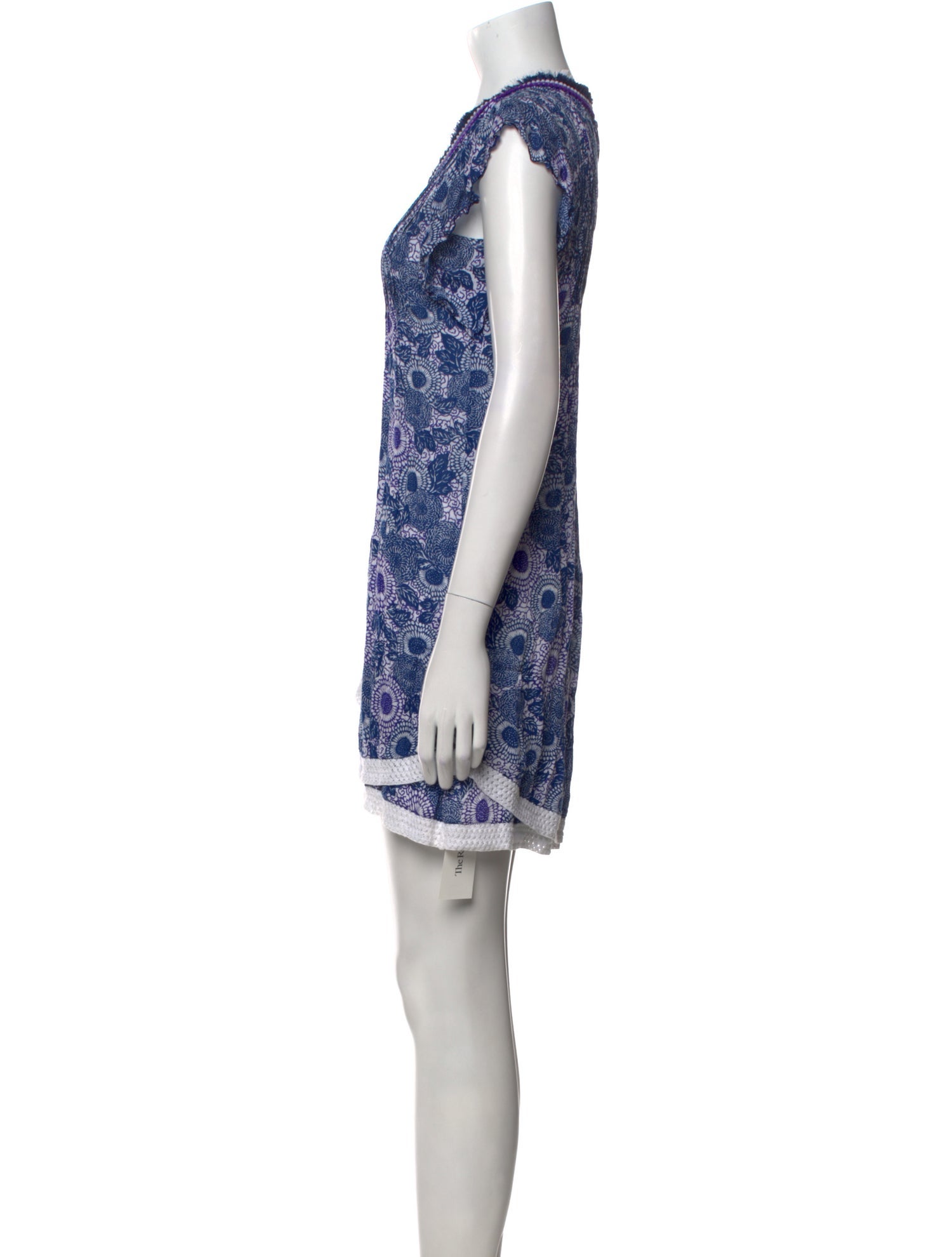 Poupette St Barth Printed Mini Dress