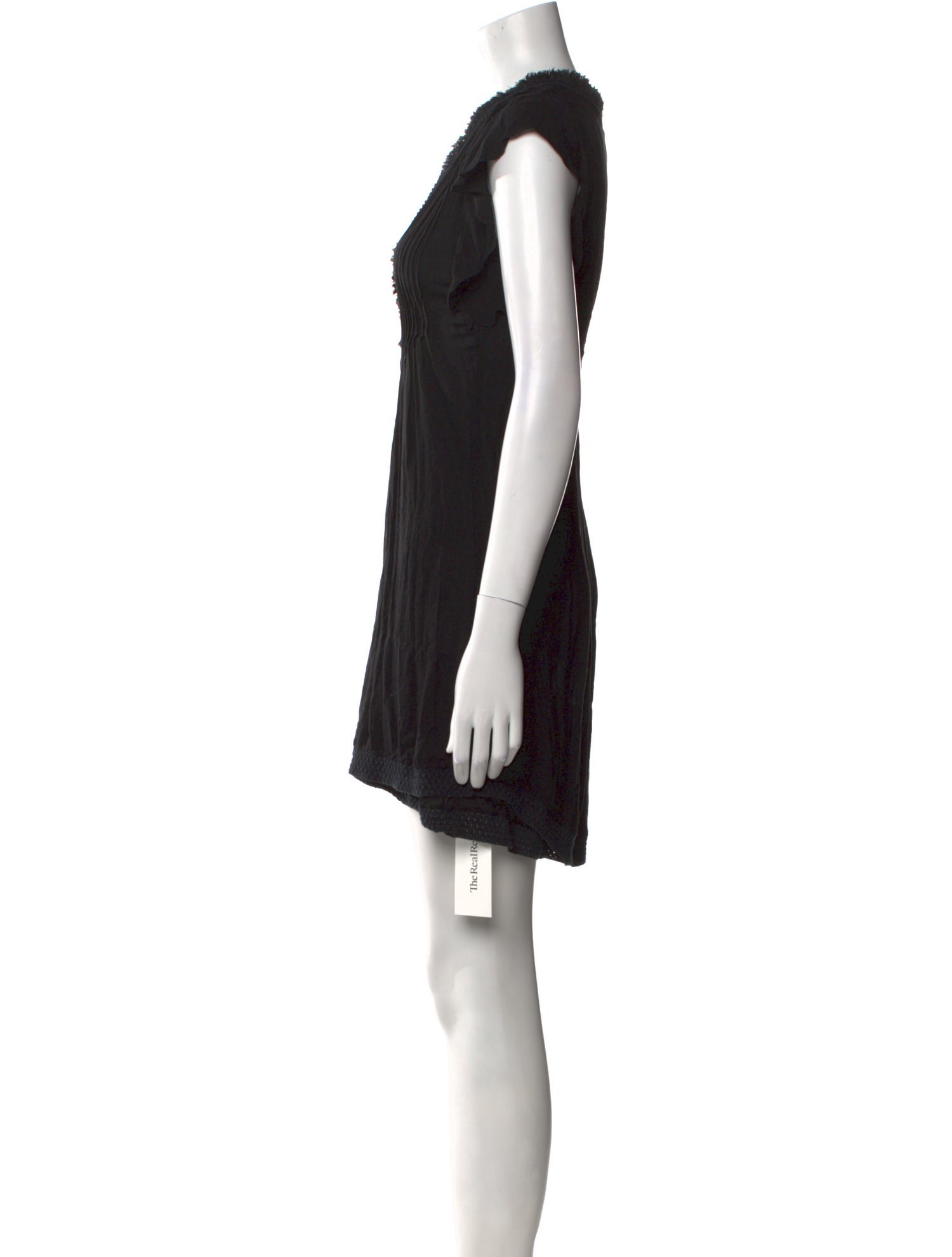 Poupette St Barth V-Neck Mini Dress