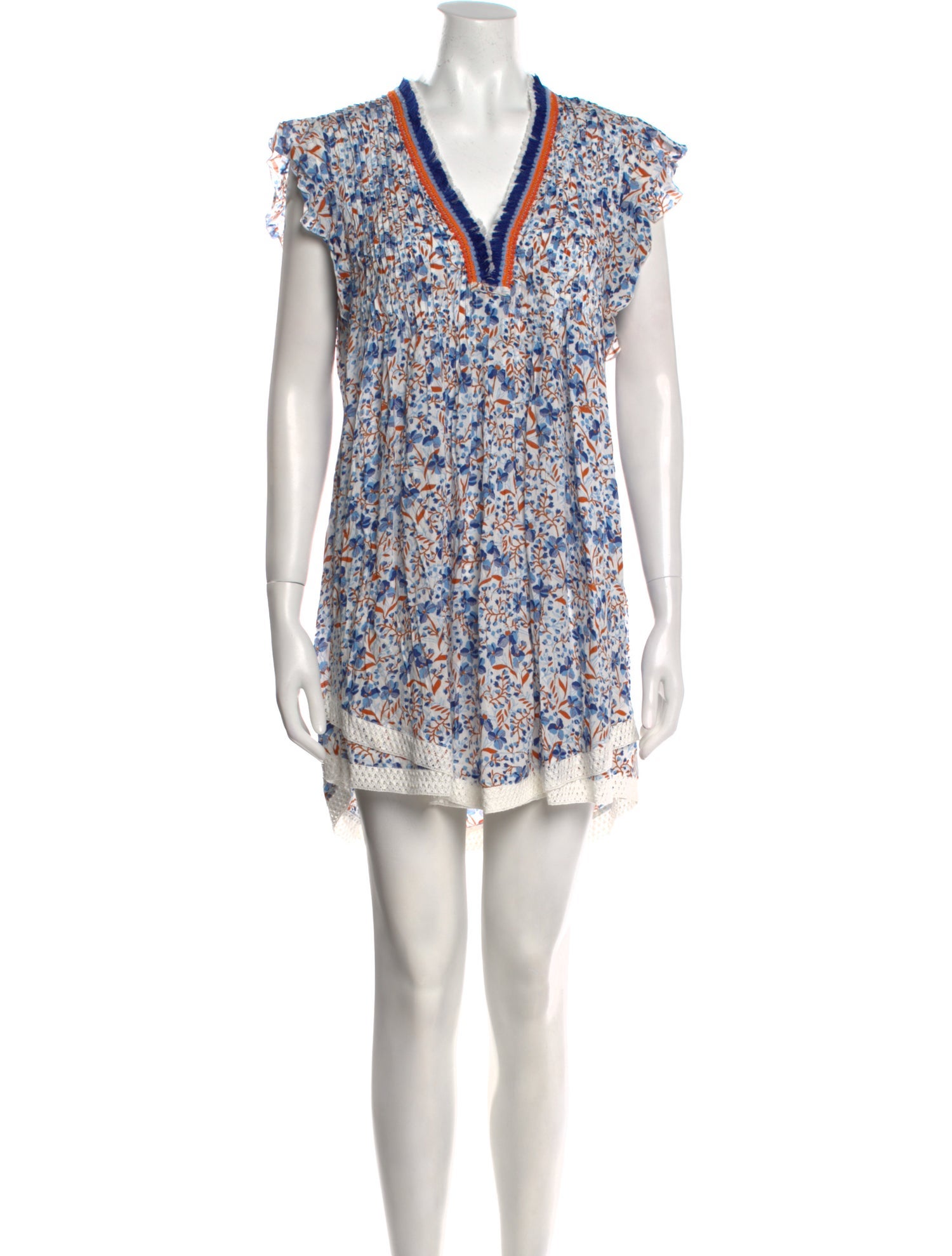 Poupette St Barth Printed Mini Dress