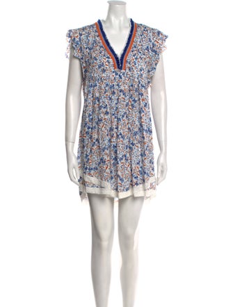 Poupette St Barth Printed Mini Dress