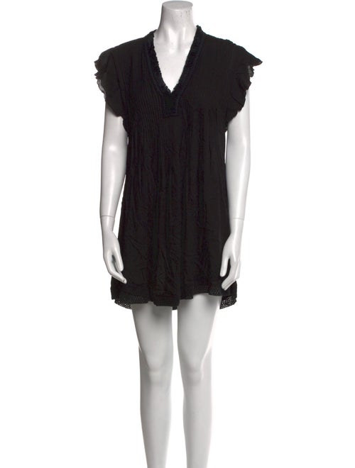 Poupette St Barth V-Neck Mini Dress