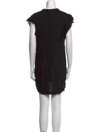 Poupette St Barth V-Neck Mini Dress