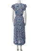 Poupette St Barth Floral Print Long Dress