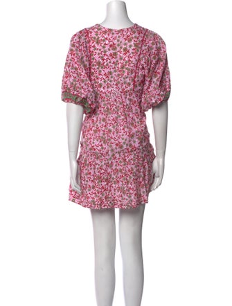 Poupette St Barth Floral Print Mini Dress