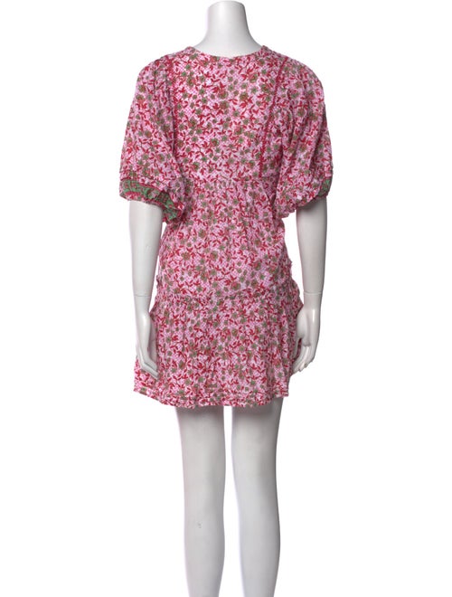 Poupette St Barth Floral Print Mini Dress