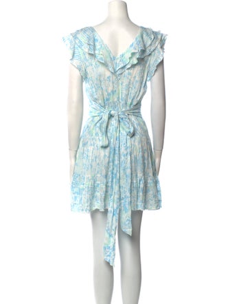 Poupette St Barth Printed Mini Dress