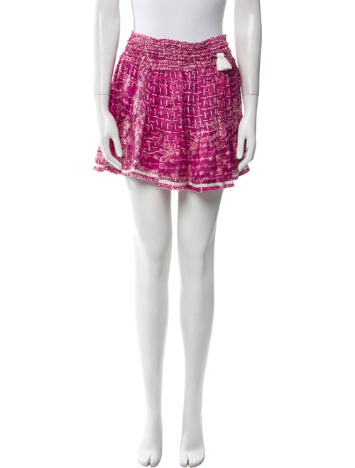 Poupette St Barth Silk Mini Skirt