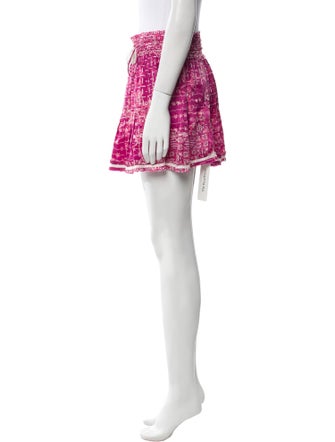 Poupette St Barth Silk Mini Skirt