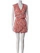 Poupette St Barth Printed Mini Dress