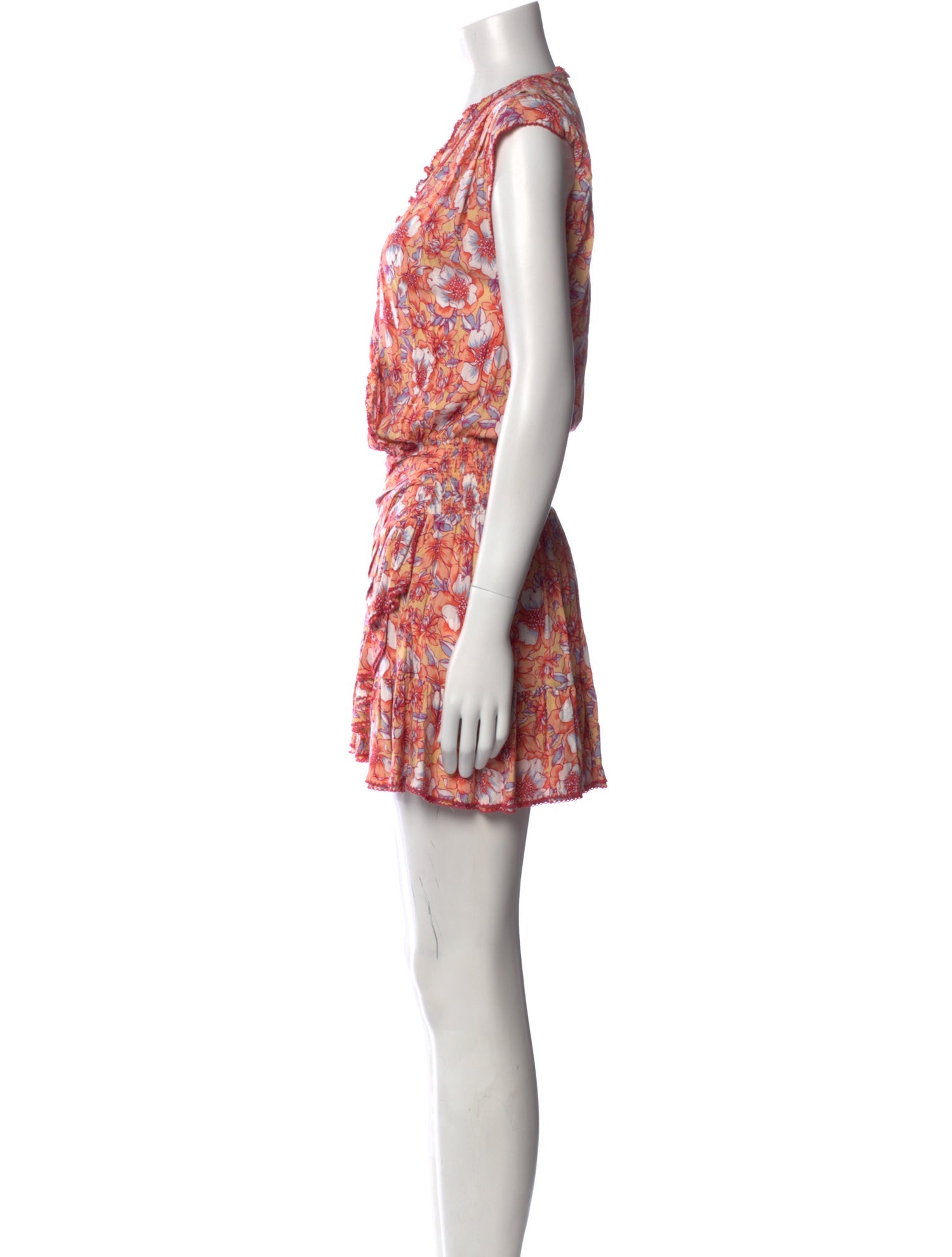 Poupette St Barth Printed Mini Dress