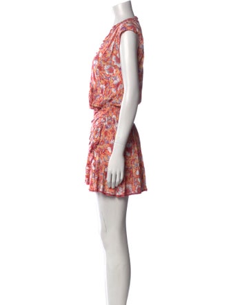 Poupette St Barth Printed Mini Dress