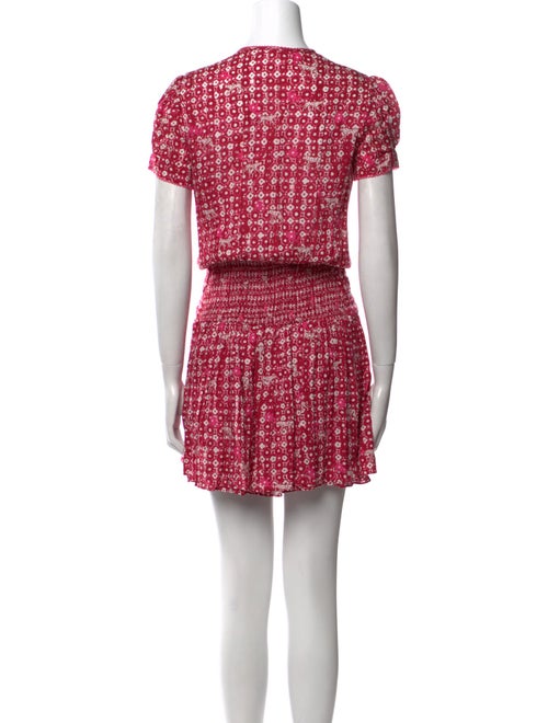 Poupette St Barth Printed Mini Dress
