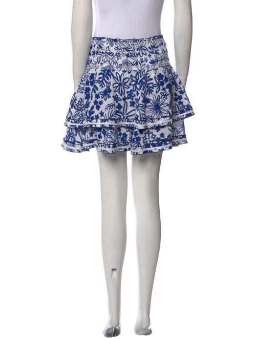 Poupette St Barth Printed Mini Skirt