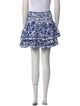 Poupette St Barth Printed Mini Skirt