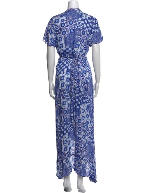 Poupette St Barth Floral Print Long Dress