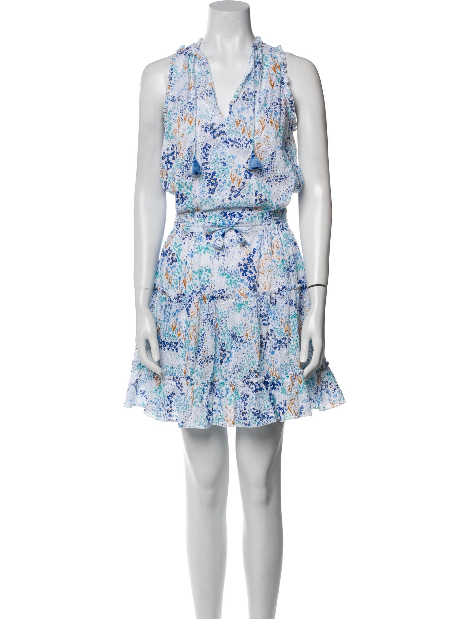 Poupette St Barth Floral Print Mini Dress
