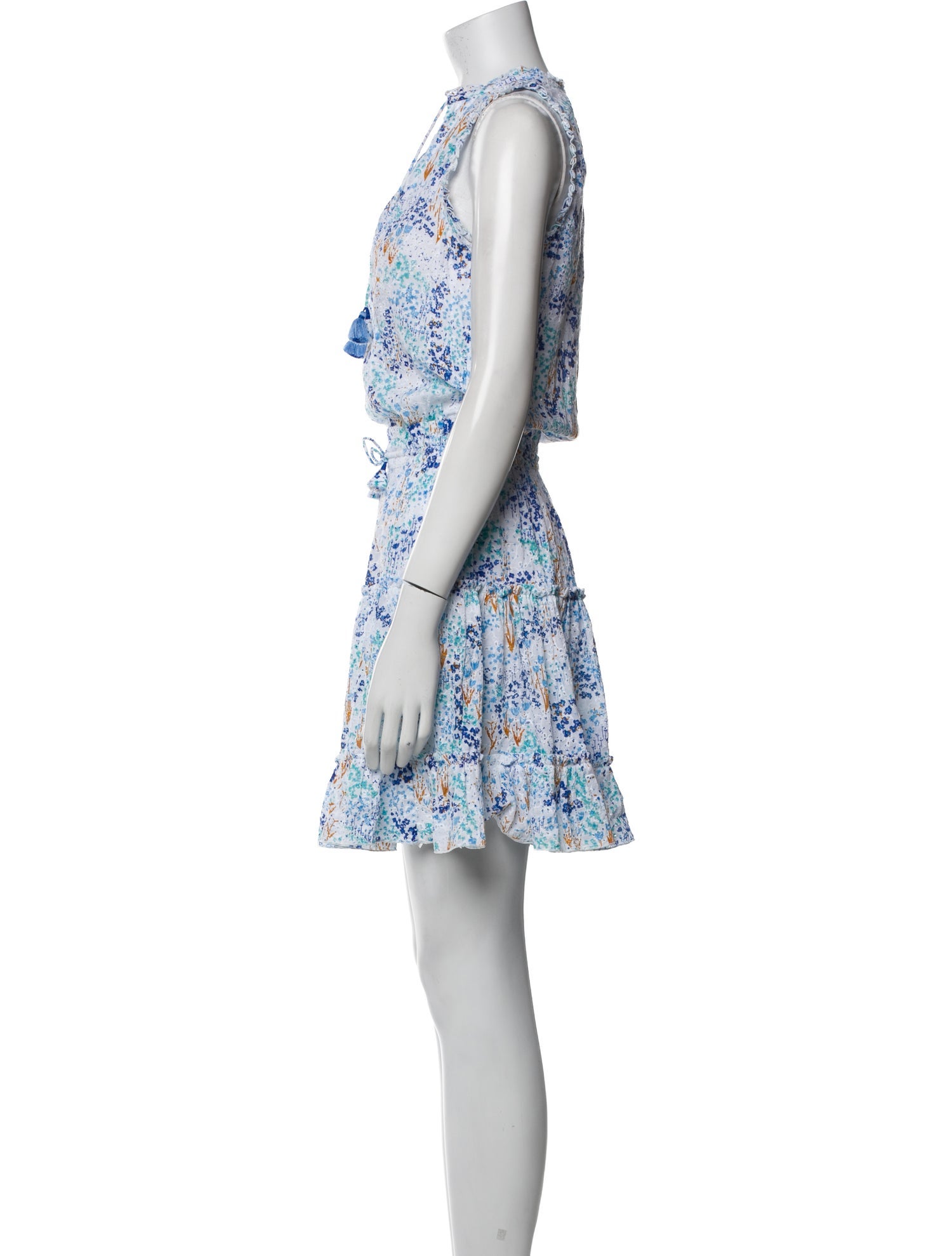 Poupette St Barth Floral Print Mini Dress