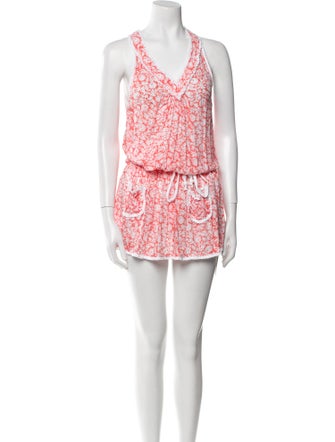 Poupette St Barth Printed Mini Dress