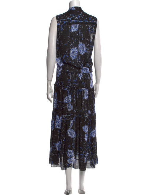 Poupette St Barth Printed Long Dress
