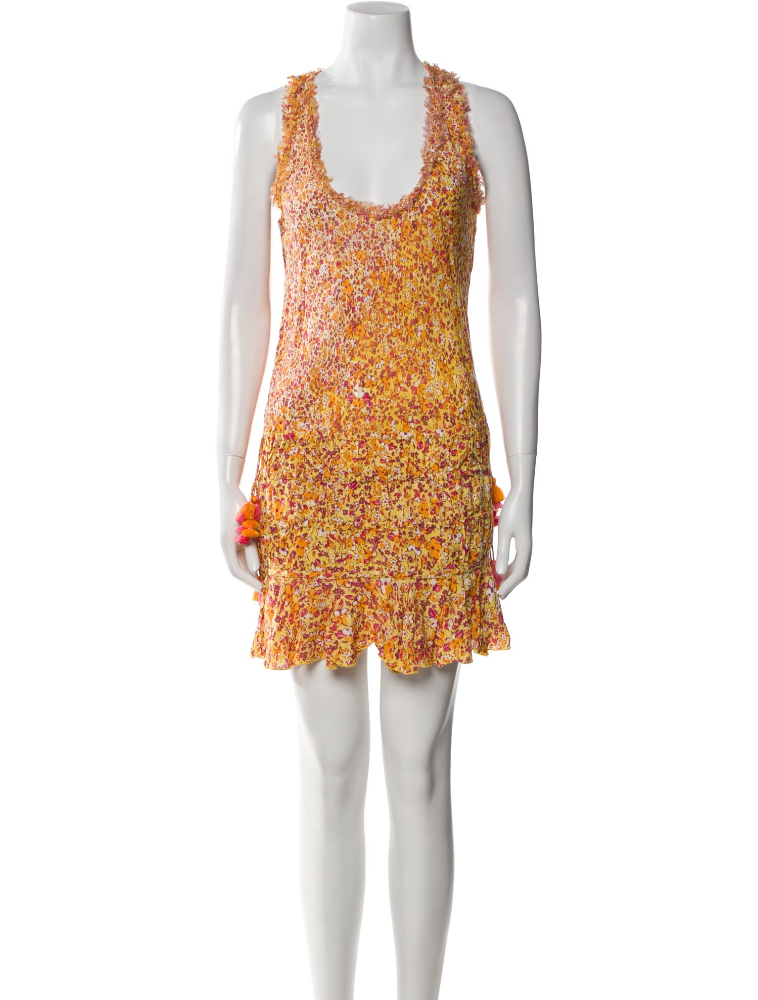Poupette St Barth Floral Print Mini Dress