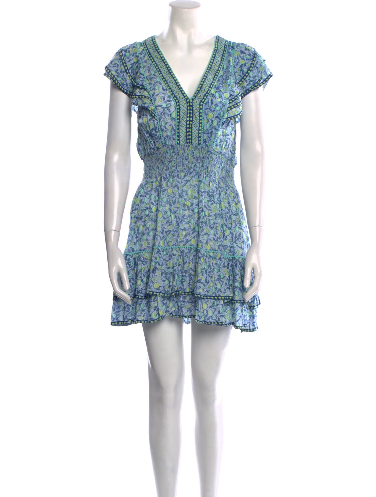 Poupette St Barth Floral Print Mini Dress