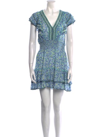 Poupette St Barth Floral Print Mini Dress
