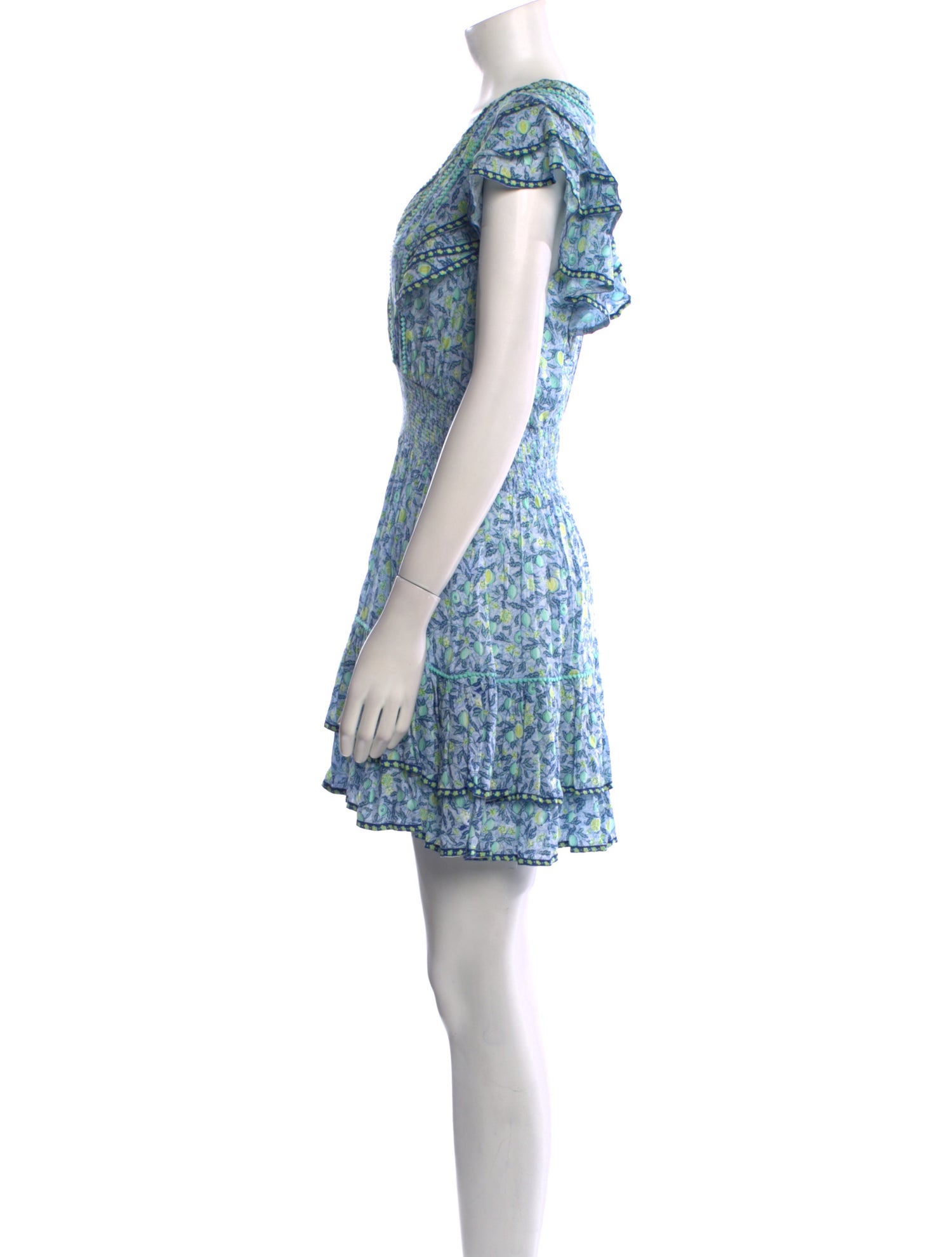 Poupette St Barth Floral Print Mini Dress