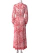 Poupette St Barth Printed Long Dress