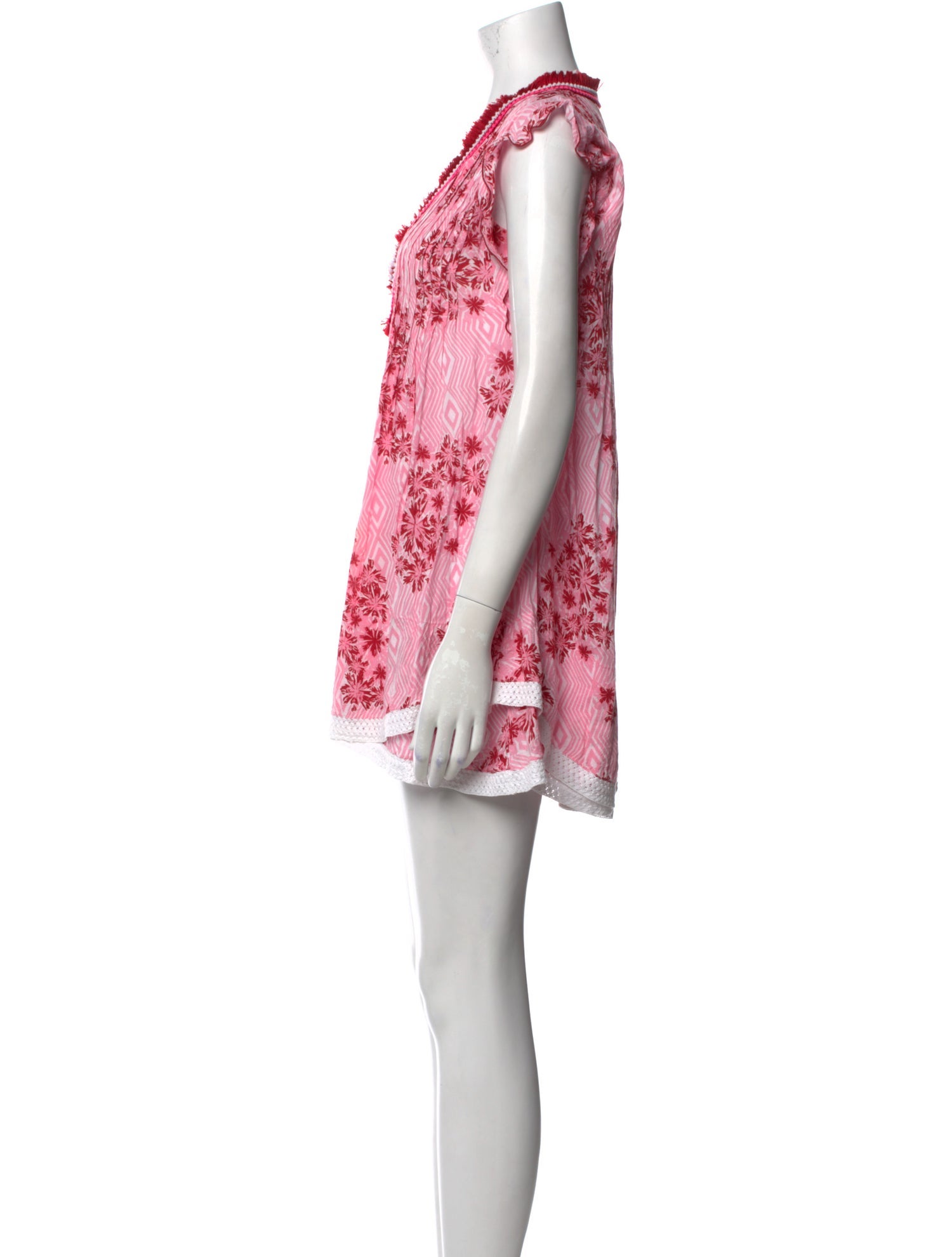 Poupette St Barth Printed Mini Dress