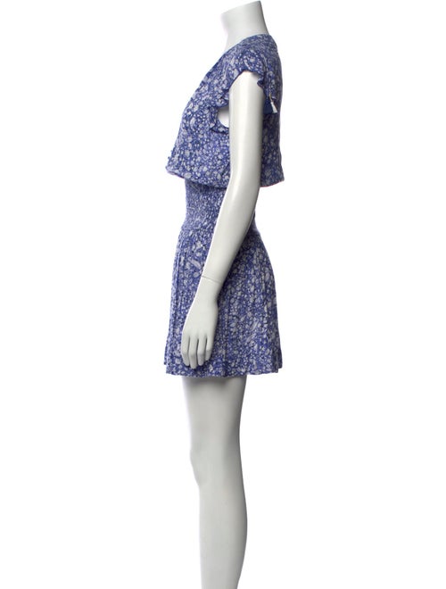 Poupette St Barth Floral Print Mini Dress