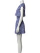 Poupette St Barth Floral Print Mini Dress