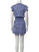 Poupette St Barth Floral Print Mini Dress