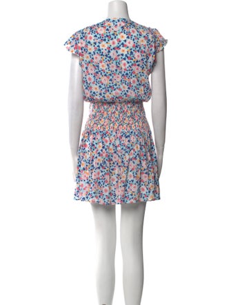 Poupette St Barth Floral Print Mini Dress