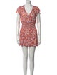 Poupette St Barth Floral Print Mini Dress