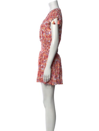 Poupette St Barth Floral Print Mini Dress