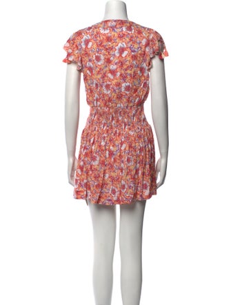 Poupette St Barth Floral Print Mini Dress