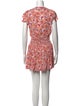 Poupette St Barth Floral Print Mini Dress