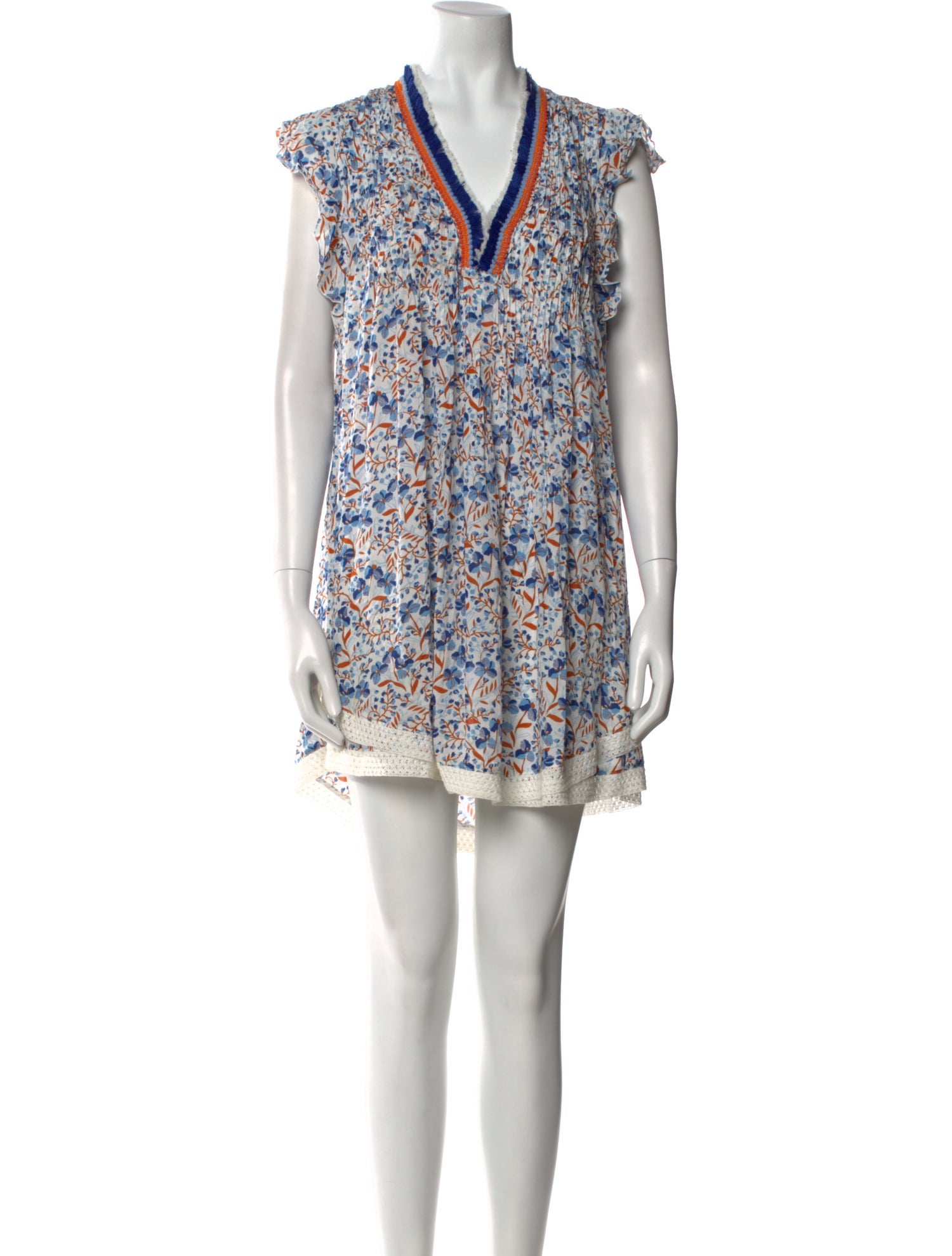 Poupette St Barth Printed Mini Dress