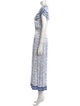 Poupette St Barth Floral Print Long Dress