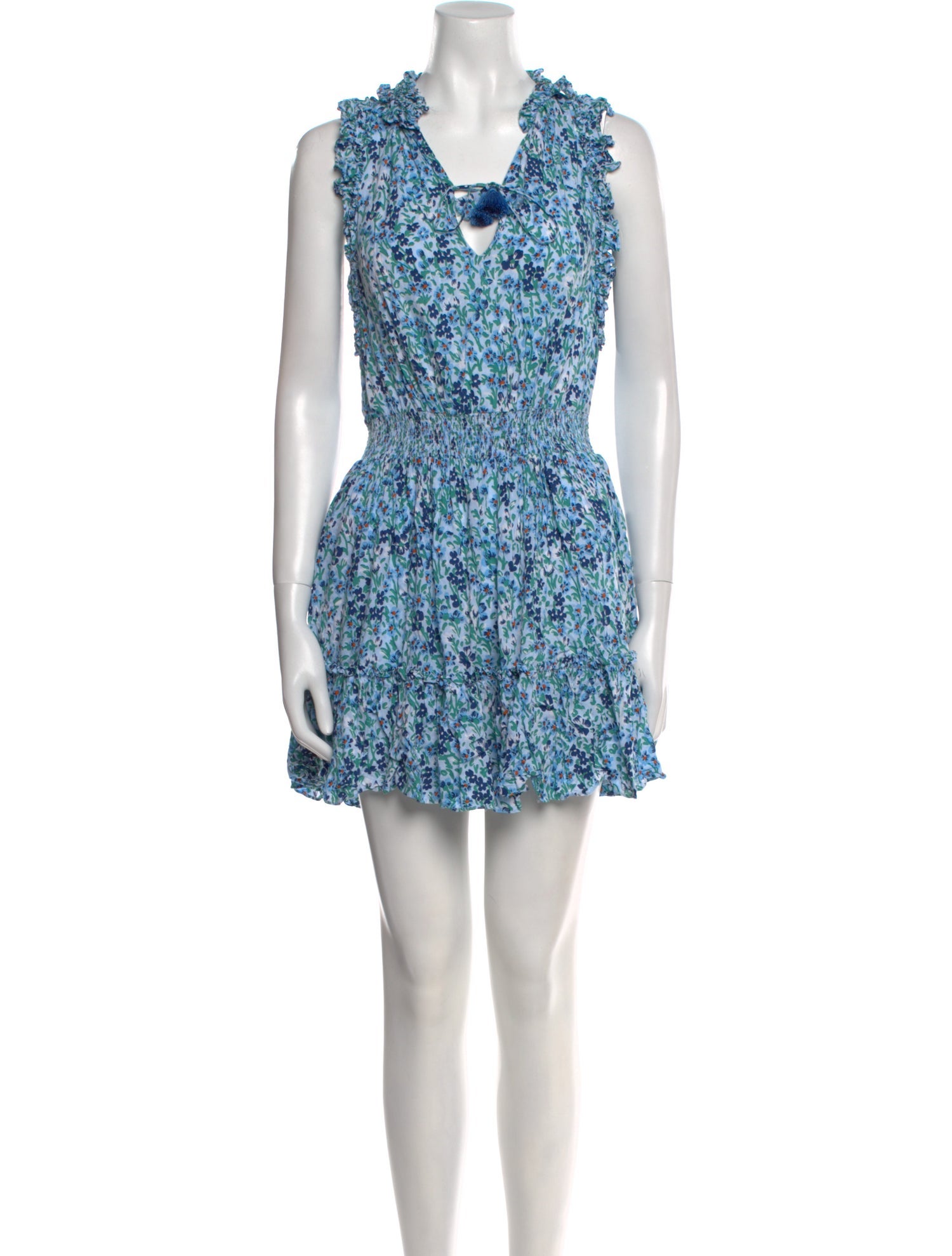 Poupette St Barth Floral Print Mini Dress
