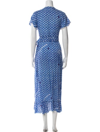 Poupette St Barth Floral Print Long Dress