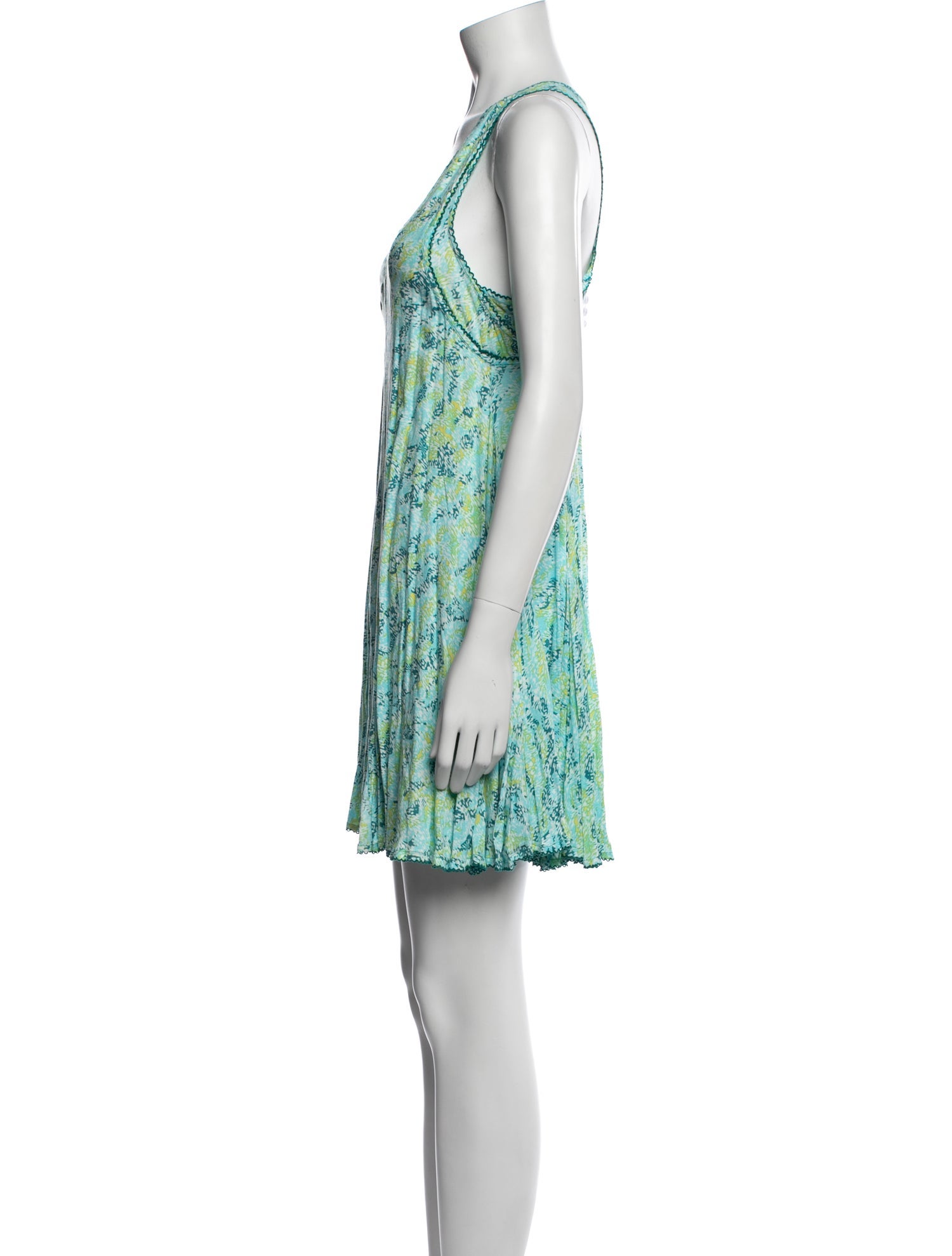 Poupette St Barth Floral Print Mini Dress w/ Tags
