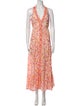 Poupette St Barth Floral Print Long Dress