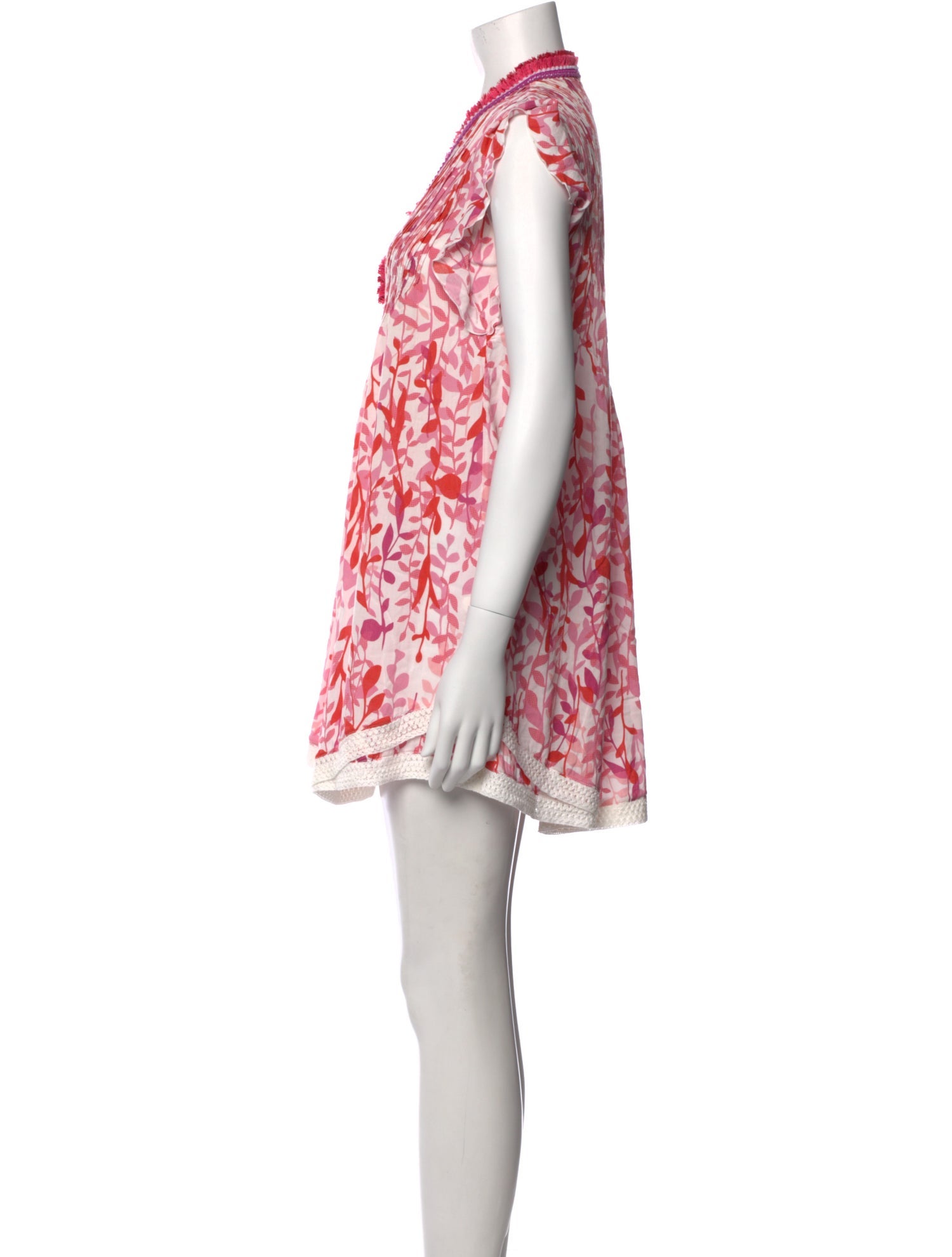 Poupette St Barth Printed Mini Dress