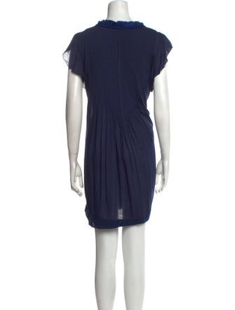 Poupette St Barth V-Neck Mini Dress