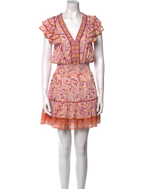 Poupette St Barth Floral Print Mini Dress