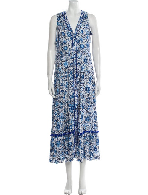 Poupette St Barth Floral Print Long Dress