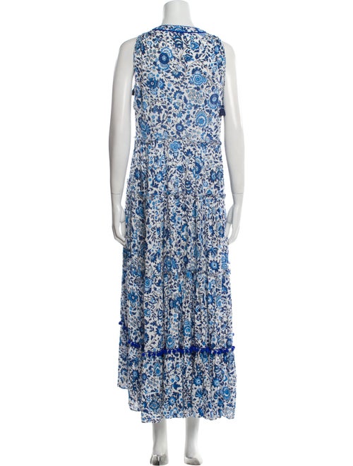 Poupette St Barth Floral Print Long Dress