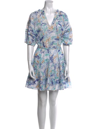 Poupette St Barth Floral Print Mini Dress